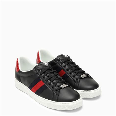 sneaker bassa ace in pelle gucci|Gucci ace shoes customer service.